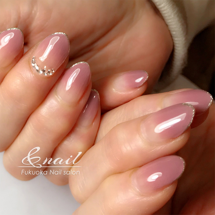 ボルドーネイル大人編 福岡ネイルサロン 福岡アンドネイル