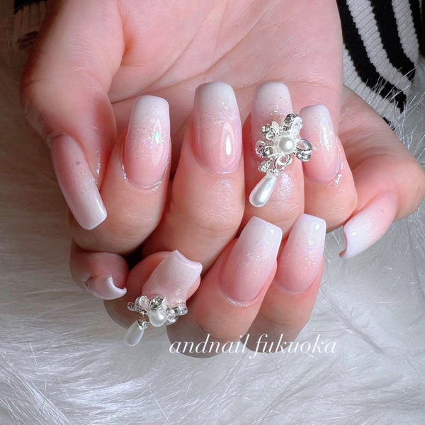 グラデーションネイル 福岡