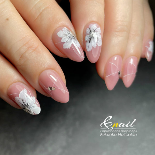 大人ネイルデザイン 福岡