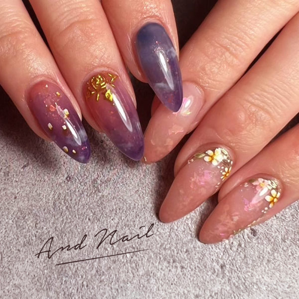 夏ニュアンスネイル 福岡