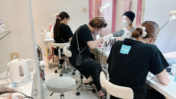 福岡アンドネイルのネイリスト