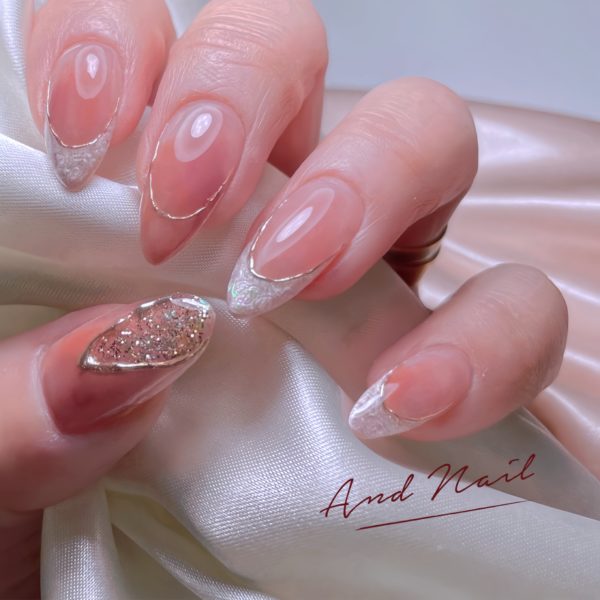 大人フレンチネイル