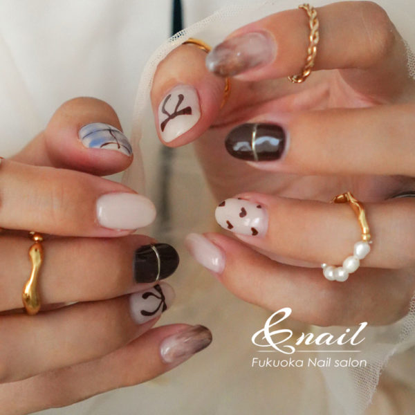 大人かわいいネイル