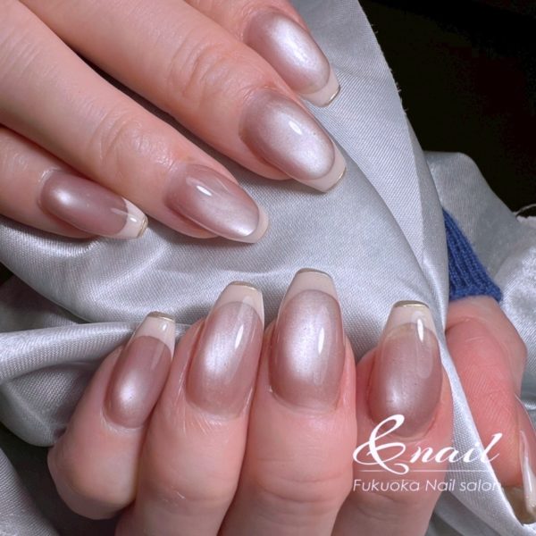 マグネットフレンチネイル 福岡