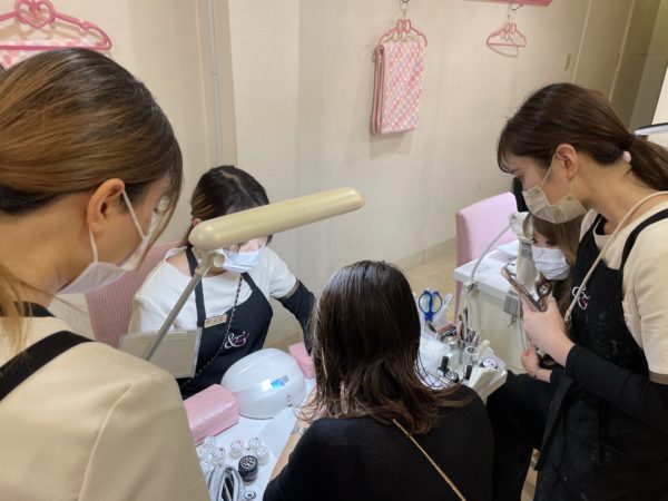 福岡アンドネイルの爪の勉強