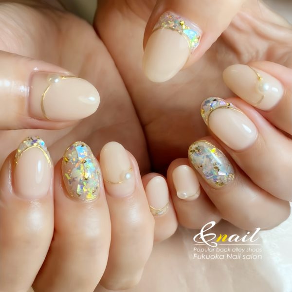 カラーシェルネイル 福岡