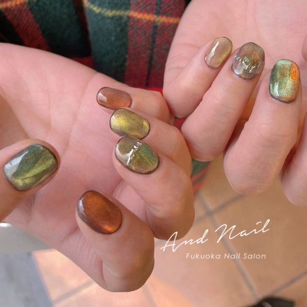 ニュアンスマグネットネイル
