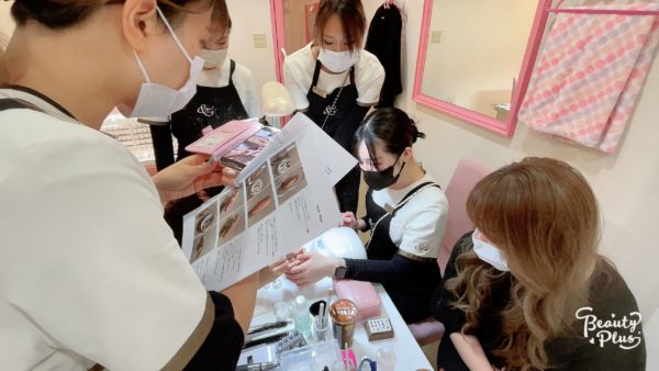 福岡アンドネイルのネイルデザイン勉強会