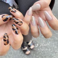 大人チックにアシンメトリー､アニマル柄