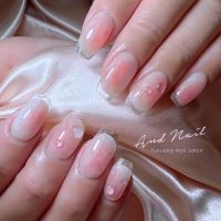 先端クリアネイル☆ぷくぷくネイル