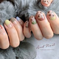 レオパードネイル・ヒョウ柄