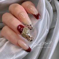 レオパードネイル・長さはお好みに合わせて