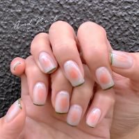 ふんわりチークネイル