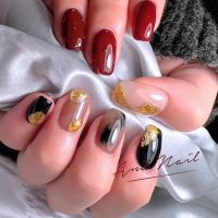 冬のニュアンスネイル