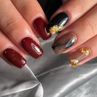 秋冬ならでは！ニュアンスネイル