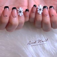 黒フレンチ可愛い！！