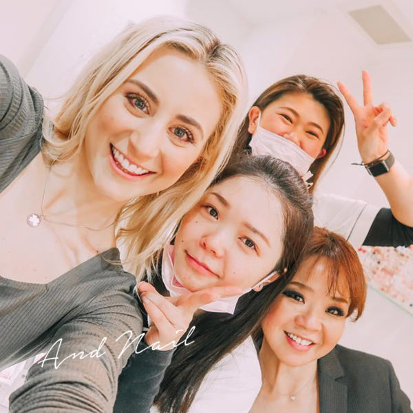 スケート選手、福岡アンドネイル